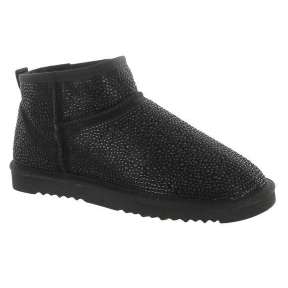 INC Women's Ariee Mini Cold Weather Booties Black Size 6 - Picture 1 of 4